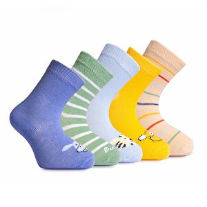 HelloBaby Erkek Hayvan Des, Mavi, 0-6 Ay