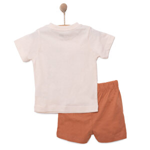 Erkek Kısa Kol Bisiklet Yaka Pijama Takımı