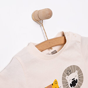 Erkek Kısa Kol Bisiklet Yaka Pijama Takımı