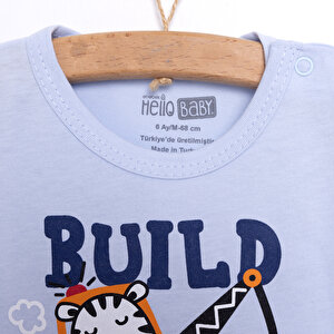 Erkek Kısa Kol Pijama Takımı Erkek Bebek Erkek Kısa Kol Pijama Takımı Erkek Bebek