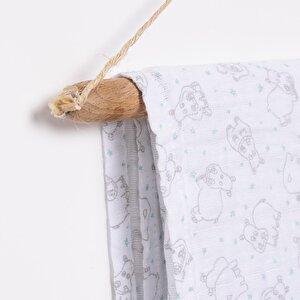 Erkek Müslin Battaniye Erkek Bebek