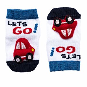 Erkek Oyuncaklı Çorap Erkek Bebek