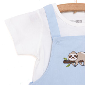 Yenidoğan Şort Salopet-Tshirt Yenidoğan Şort Salopet-Tshirt