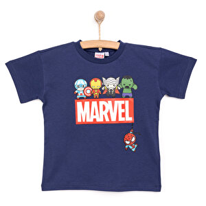 Marvel Erkek Tshirt, Lacivert, 3 Yaş