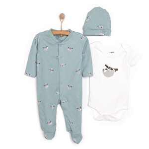 HelloBaby Erkek Tu, Koyu Mint, Yenidoğan