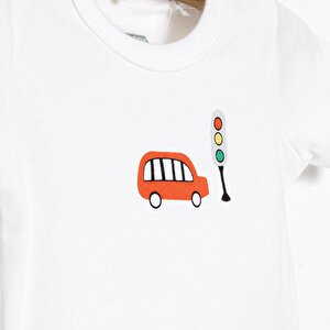 Erkek Tulum-Body-Şapka Erkek Bebek