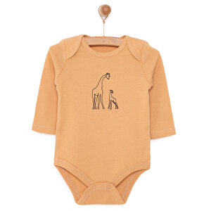 HelloBaby Erkek Uzun Kol, Turuncu, 3 Ay