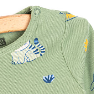 Erkek Uzun Kol Body Erkek Bebek