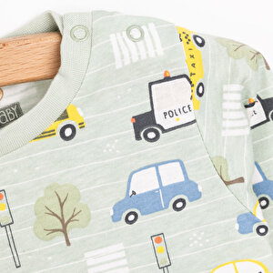 Erkek Uzun Kol Pijama Takımı Erkek Bebek