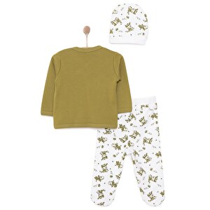 Erkek Zıbın-Şapka-Patikli Alt Erkek Bebek Erkek Zıbın-Şapka-Patikli Alt Erkek Bebek