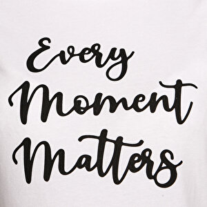 Black And White Hamile Kısa Kol Tshirt