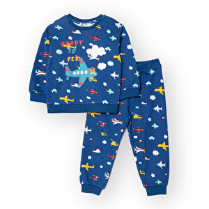 HelloBaby Eşofman Ta, Lacivert, 3 - 6 Ay