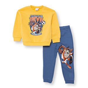 Looney Tunes Eşofman Tak, Sarı, 6 - 9 Ay