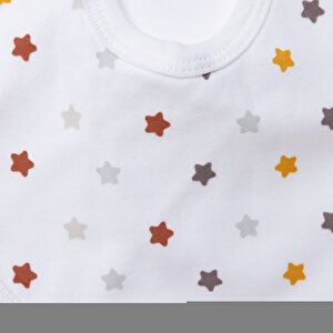 Erkek Bebek Yenidoğan 5'li Hastane Çıkışı %100 Pamuk Çıtçıtlı Yaka Uzun Ko Patikli Ekru Erkek Bebek Yenidoğan 5'li Hastane Çıkışı %100 Pamuk Çıtçıtlı Yaka Uzun Ko Patikli Ekru