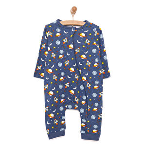 Hellobaby Fermuarlı Pat, Koyu Mavi, 6 Ay