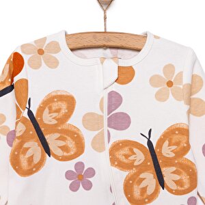 Fermuarlı Patiksiz Tulum Kız Bebek Fermuarlı Patiksiz Tulum Kız Bebek