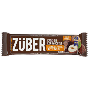 Züber Fındıklı, Kakaolu Meyveli Bar 40 g