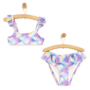 HelloBaby Fırfırlı Pul Des, Pembe, 2 Yaş