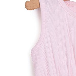 Kız Bebek Elbise Jakar Örme Düğme First Holiday Bisiklet Yaka Kısa Kol Pembe Kız Bebek Elbise Jakar Örme Düğme First Holiday Bisiklet Yaka Kısa Kol Pembe