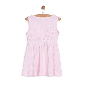 Kız Bebek Elbise Jakar Örme Düğme First Holiday Bisiklet Yaka Kısa Kol Pembe Kız Bebek Elbise Jakar Örme Düğme First Holiday Bisiklet Yaka Kısa Kol Pembe