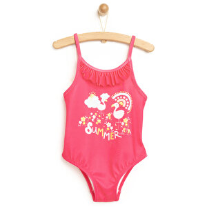 HelloBaby Flamingo Desenli, Pembe, 2 Yaş