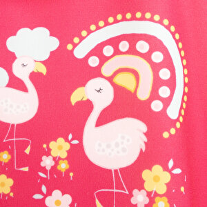 Flamingo Desenli Mayo Kız Bebek Flamingo Desenli Mayo Kız Bebek