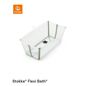 Stokke Flexi Küvet, Transparent Green