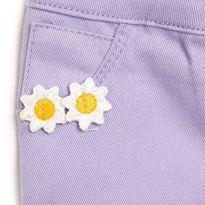 Flower Power Tshirt - Pantolon Kız Bebek
