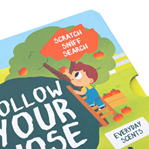 Follow Your Nose: Everyday Scents /İngilizce, hareketli ve kokulu kitap Follow Your Nose: Everyday Scents /İngilizce, hareketli ve kokulu kitap
