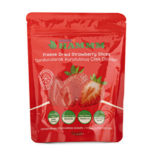 HAMMM Freeze Dried Çilek Dilimleri 15 gr