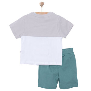 Fun World 3D Erkek Tshirt-Şort Erkek Bebek