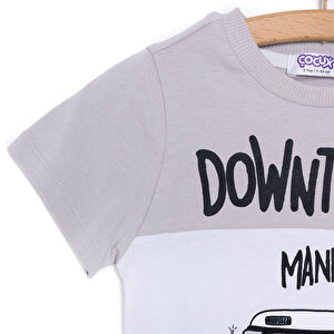 Fun World 3D Erkek Tshirt-Şort Erkek Bebek