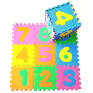 Eva 10 Parça Bebek Puzzle Oyun Matı Yer Karosu