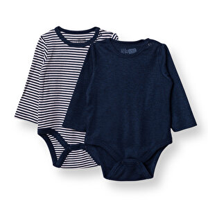 HelloBaby 2li Uzun K, Lacivert, 3 - 6 Ay