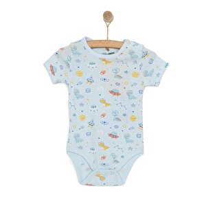 HelloBaby Galaksi Desenli K, Mavi, 3 Ay
