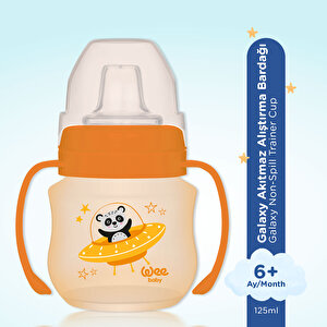 Galaxy Akıtmaz Alıştırma Bardağı 125ml Galaxy Akıtmaz Alıştırma Bardağı 125ml