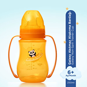 Galaxy Akıtmaz Alıştırma Bardağı 250ml Galaxy Akıtmaz Alıştırma Bardağı 250ml