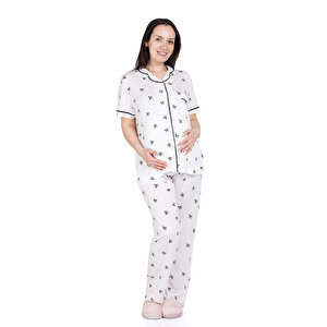 Baby Mom Gecelik, Ekru, S