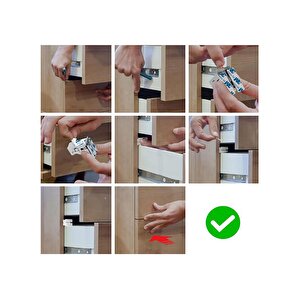 Gizli Güvenlik Manyetik Kilidi - Fırsat Ürünü