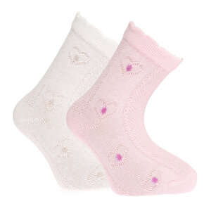 Glowing kids Desenli 2li, Pembe, 6-12 AY