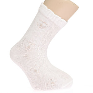 Glowing kids Desenli 2li Soket Çorap Kız Bebek