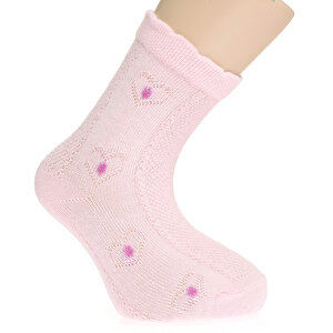 Glowing kids Desenli 2li Soket Çorap Kız Bebek