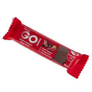 Go Ahead Çilekli & Kakaolu  Hurma Bar 40 gr.