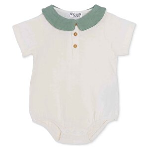 HelloBaby Gömlek Body, Bej, 3 - 6 Ay