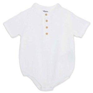 HelloBaby Gömlek Body, Beyaz, 3 - 6 Ay