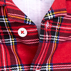 Gömlek Yaka Pijama Takımı Erkek Bebek Gömlek Yaka Pijama Takımı Erkek Bebek