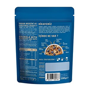 Granola - Yaban Mersini & Kuruyemiş 200g