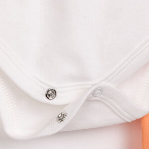 Güneş Baskılı Yenidoğan Kız Body-Patikli Alt Kız Bebek