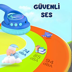 Gürültü Önleyici Ses Sınırlı 60 Saat Oynatma Süreli Bluetooth Çocuk Kulaklığı Mavi BTH 18 Gürültü Önleyici Ses Sınırlı 60 Saat Oynatma Süreli Bluetooth Çocuk Kulaklığı Mavi BTH 18