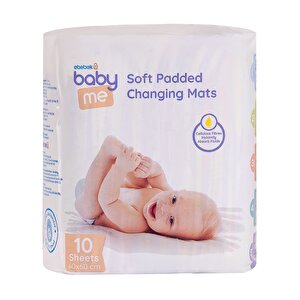 10’lu Pofuduk Alt Değiştirme Örtüsü 60x60 cm